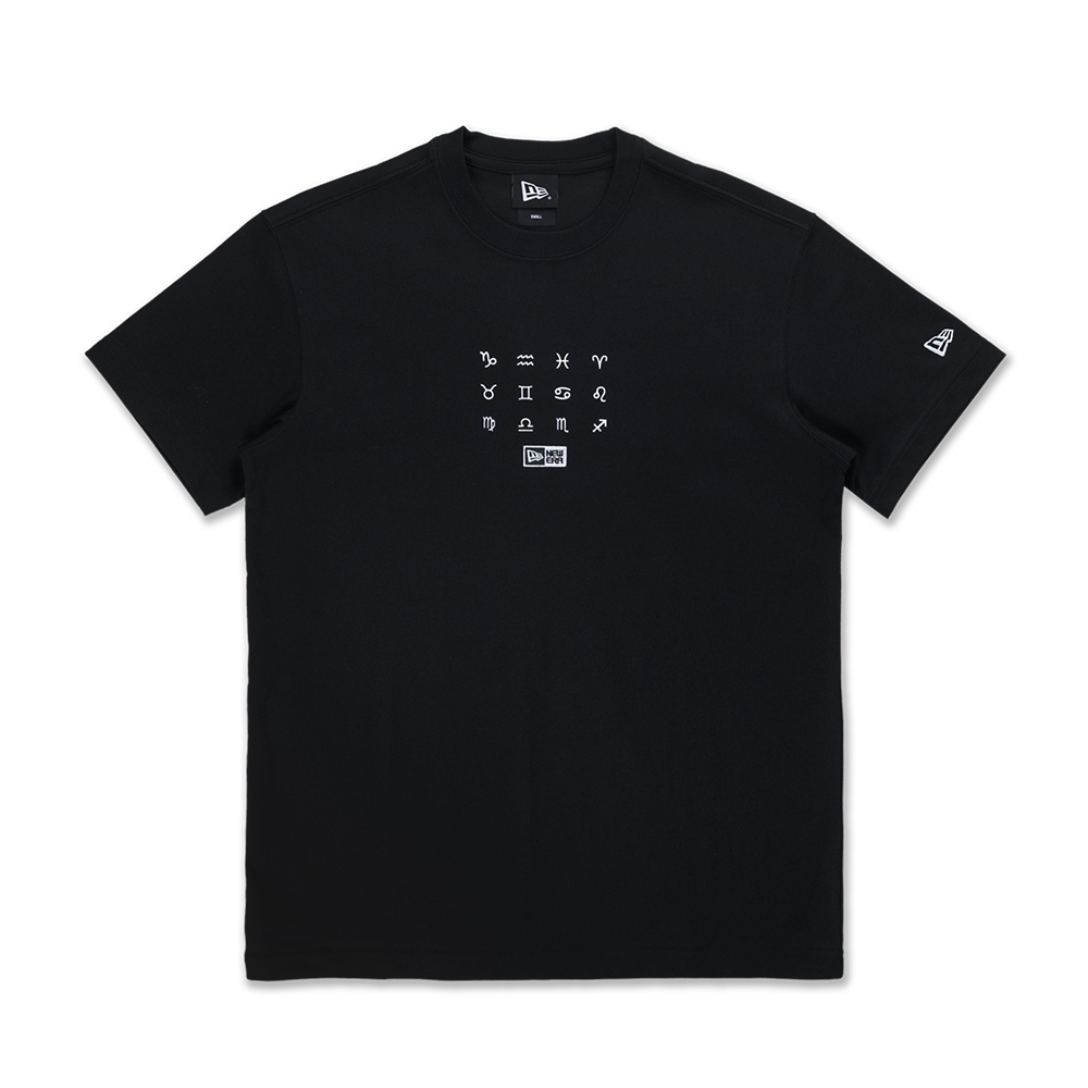 NEW ERA HOROSCOPE HORIZONS BLACK SHORT SLEEVE T-SHIRT