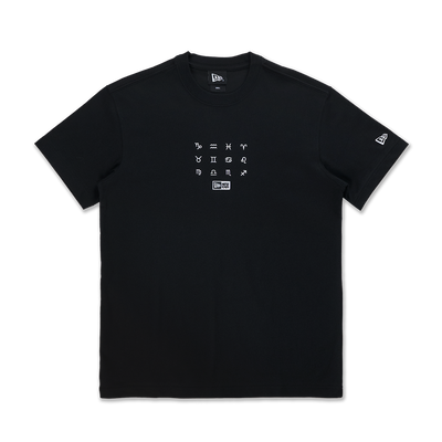 NEW ERA HOROSCOPE HORIZONS BLACK SHORT SLEEVE T-SHIRT