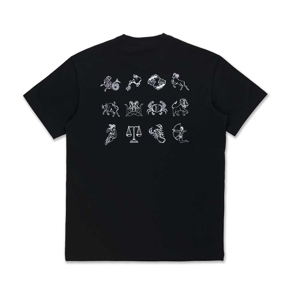 NEW ERA HOROSCOPE HORIZONS BLACK SHORT SLEEVE T-SHIRT