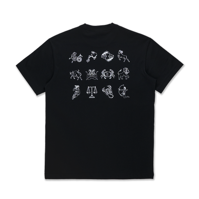 NEW ERA HOROSCOPE HORIZONS BLACK SHORT SLEEVE T-SHIRT