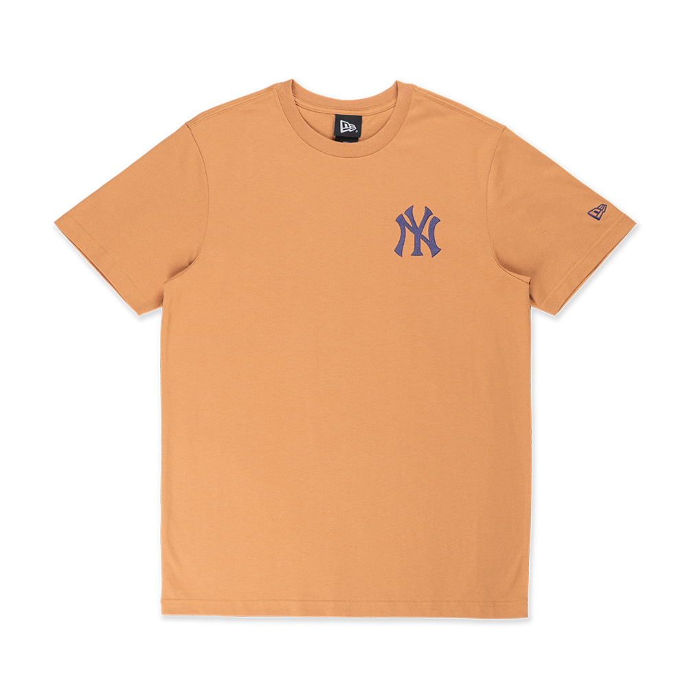 NEW YORK YANKEES COLOR ERA DEEP SAND BROWN SHORT SLEEVE T-SHIRT