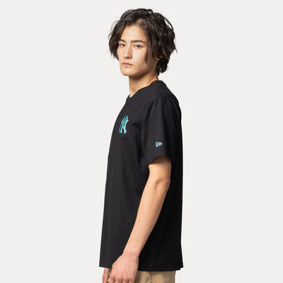 NEW YORK YANKEES COLOR ERA BLACK SHORT SLEEVE T-SHIRT
