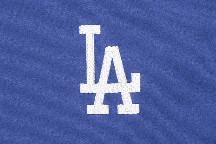 LOS ANGELES DODGERS COLOR ERA INK PURPLE SHORT SLEEVE T-SHIRT