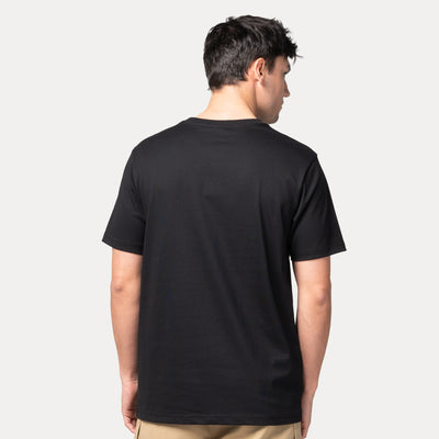 LOS ANGELES DODGERS COLOR ERA BLACK SHORT SLEEVE T-SHIRT