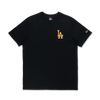 LOS ANGELES DODGERS COLOR ERA BLACK SHORT SLEEVE T-SHIRT