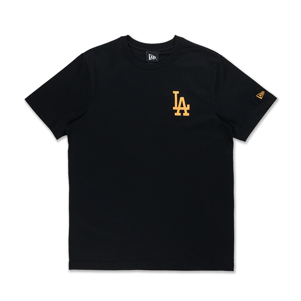 LOS ANGELES DODGERS COLOR ERA BLACK SHORT SLEEVE T-SHIRT