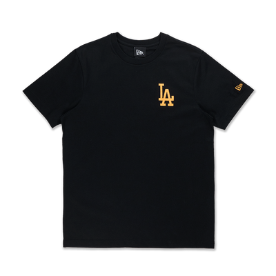 LOS ANGELES DODGERS COLOR ERA BLACK SHORT SLEEVE T-SHIRT