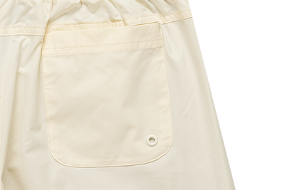 NEW ERA BASIC CHROME WHITE WOVEN SHORTS