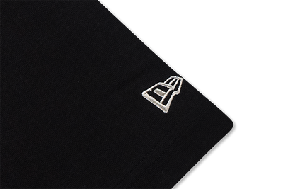 NEW ERA BASIC BLACK OVERSIZED SHORT SLEEVE T-SHIRT