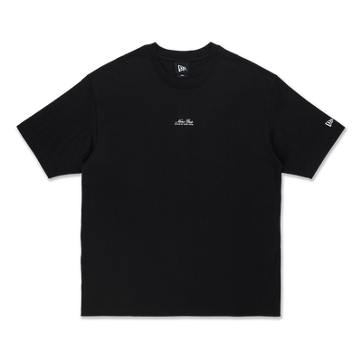 NEW ERA BASIC BLACK OVERSIZED SHORT SLEEVE T-SHIRT