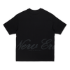 NEW ERA BASIC BLACK OVERSIZED SHORT SLEEVE T-SHIRT