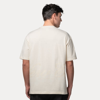 NEW ERA BASIC CHROME WHITE OVERSIZED SHORT SLEEVE T-SHIRT