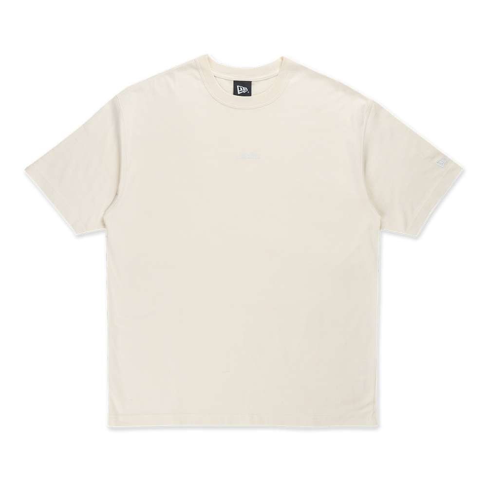 NEW ERA BASIC CHROME WHITE OVERSIZED SHORT SLEEVE T-SHIRT