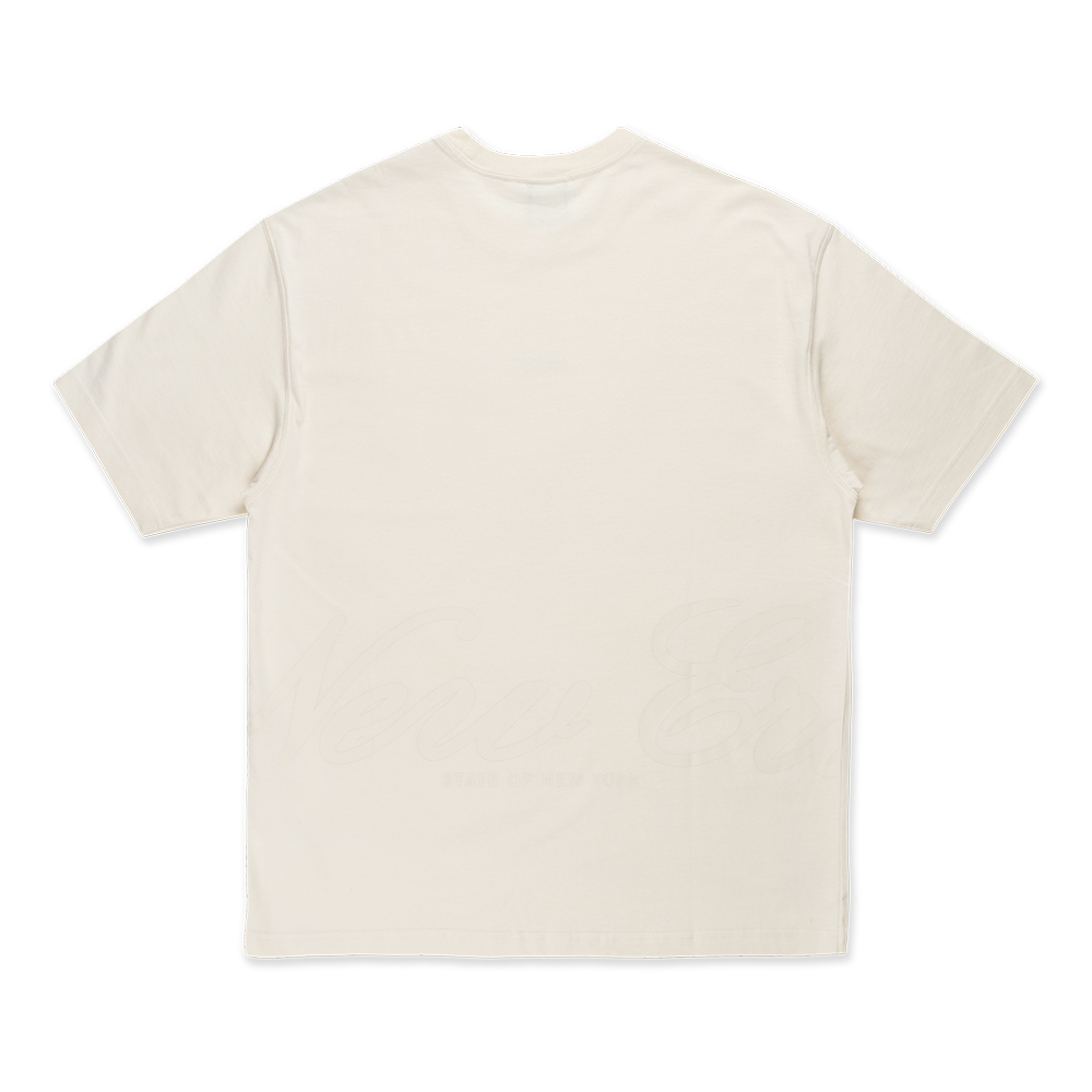 NEW ERA BASIC CHROME WHITE OVERSIZED SHORT SLEEVE T-SHIRT