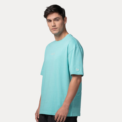 NEW ERA BASIC ARCTIC TEAL OVERSIZED SHORT SLEEVE T-SHIRT