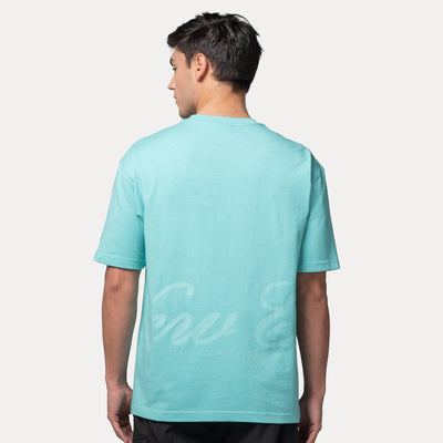 NEW ERA BASIC ARCTIC TEAL OVERSIZED SHORT SLEEVE T-SHIRT