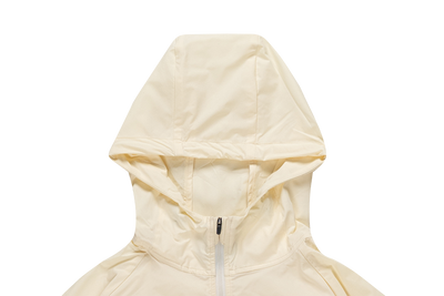 NEW ERA BASIC CHROME WHITE WINDBREAKER