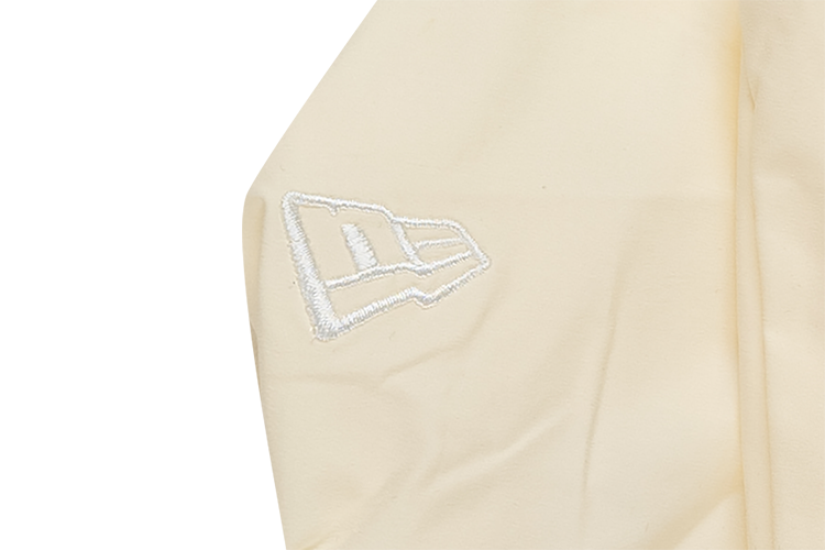 NEW ERA BASIC CHROME WHITE WINDBREAKER