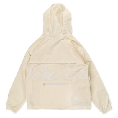 NEW ERA BASIC CHROME WHITE WINDBREAKER