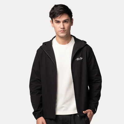 NEW ERA BASIC BLACK WINDBREAKER