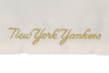 NEW YORK YANKEES YEAR OF THE SNAKE CHROME WHITE SACOCHE MINI BAG