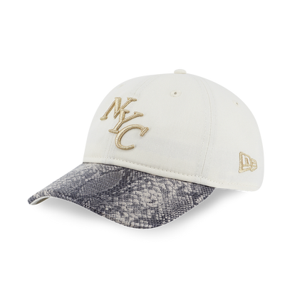 NEW ERA YEAR OF THE SNAKE NYC CHROME WHITE 9TWENTY SMALL CAP