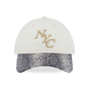 NEW ERA YEAR OF THE SNAKE NYC CHROME WHITE 9TWENTY SMALL CAP