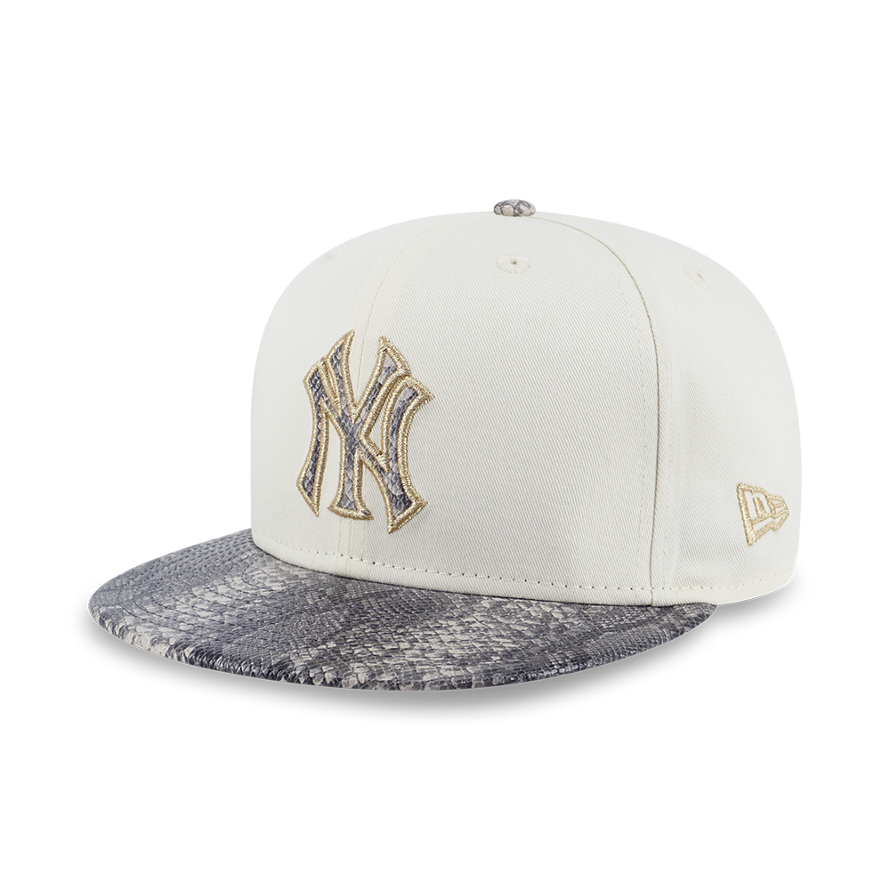 NEW YORK YANKEES YEAR OF THE SNAKE CHROME WHITE 9FIFTY CAP