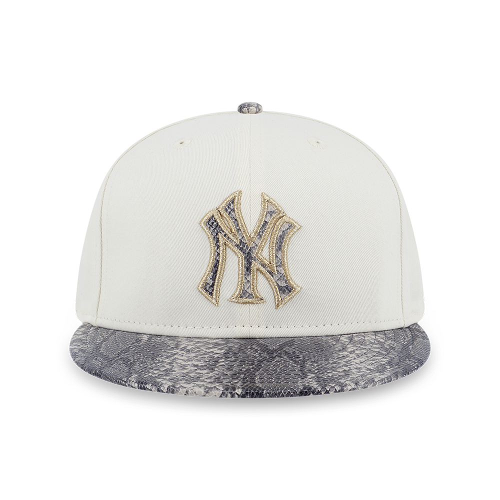 NEW YORK YANKEES YEAR OF THE SNAKE CHROME WHITE 9FIFTY CAP