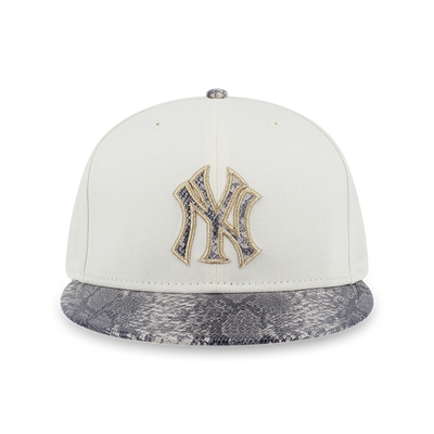 NEW YORK YANKEES YEAR OF THE SNAKE CHROME WHITE 9FIFTY CAP