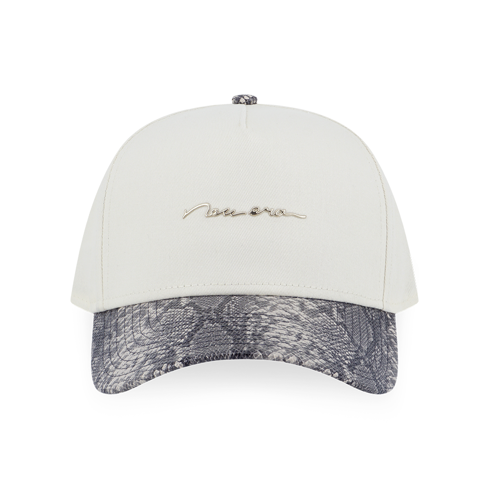 NEW ERA YEAR OF THE SNAKE SCRIPT CHROME WHITE 9FORTY AF CAP