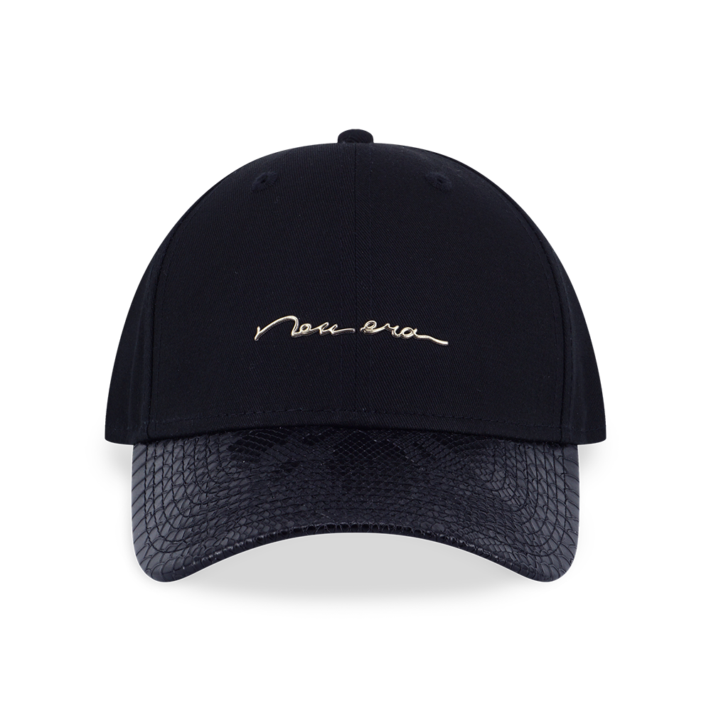 NEW ERA YEAR OF THE SNAKE SCRIPT BLACK 9FORTY CAP