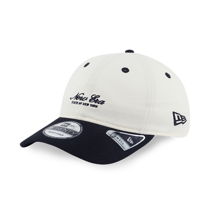 NEW ERA BASIC 2-TONE BLACK VISOR CHROME WHITE 9TWENTY SMALL CAP