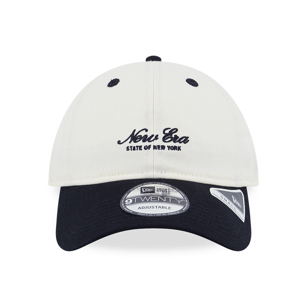 NEW ERA BASIC 2-TONE BLACK VISOR CHROME WHITE 9TWENTY SMALL CAP