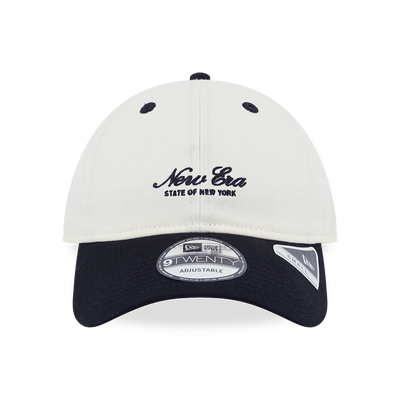 NEW ERA BASIC 2-TONE BLACK VISOR CHROME WHITE 9TWENTY SMALL CAP