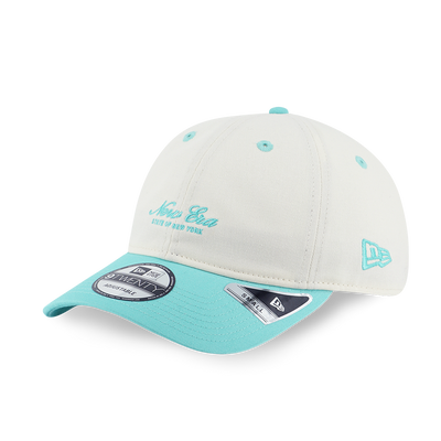 NEW ERA BASIC 2-TONE ARCTIC TEAL VISOR CHROME WHITE 9TWENTY SMALL CAP