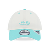 NEW ERA BASIC 2-TONE ARCTIC TEAL VISOR CHROME WHITE 9TWENTY SMALL CAP