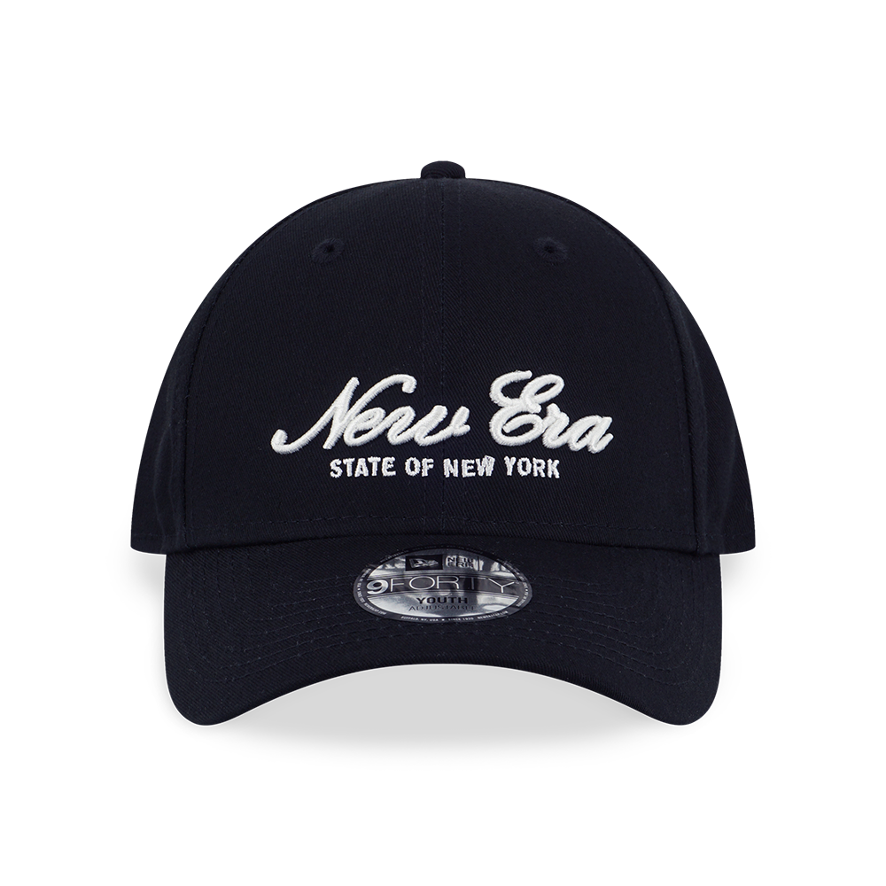 NEW ERA BASIC BLACK KIDS 9FORTY CAP