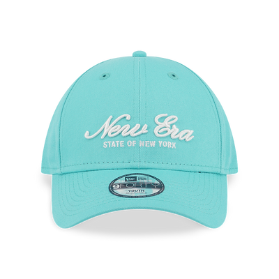 NEW ERA BASIC ARCTIC TEAL KIDS 9FORTY CAP