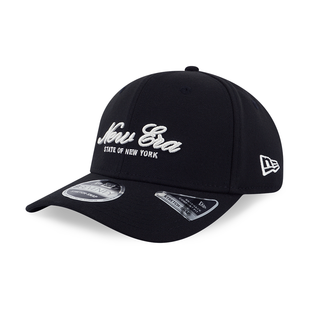 NEW ERA BASIC BLACK 9SEVENTY STRETCH SNAP CAP