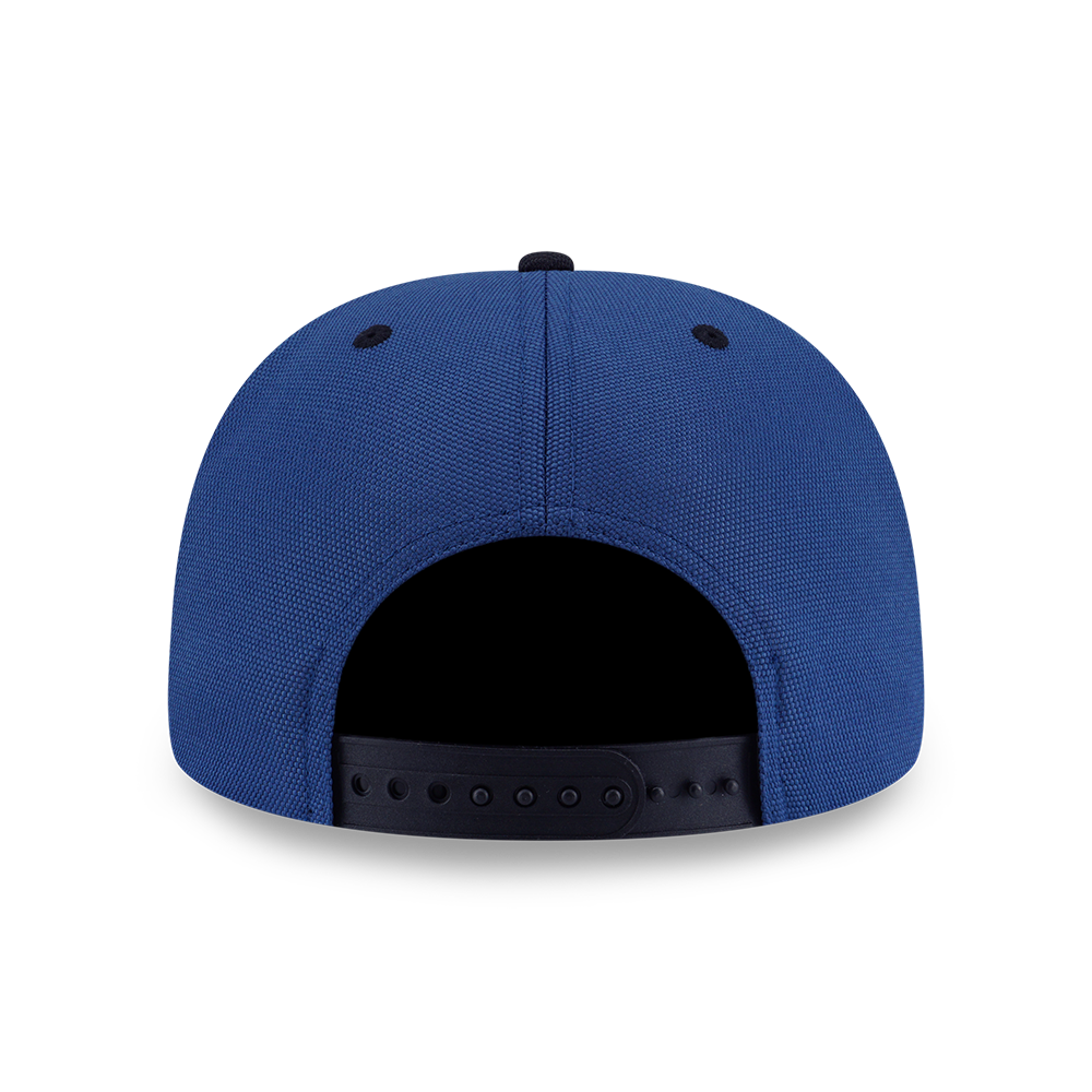 NEW ERA CORDURA 2-TONE BLACK VISOR MYSTERY BLUE 9FIFTY CAP