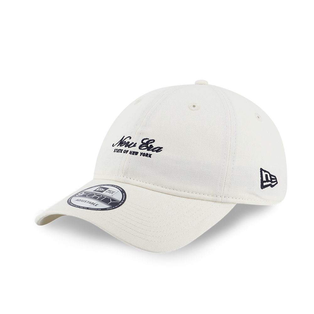 NEW ERA BASIC CHROME WHITE 9FORTY UNST CAP