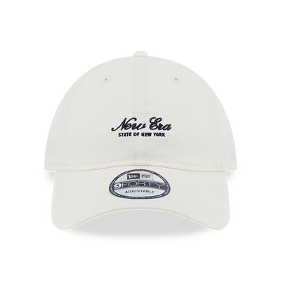 NEW ERA BASIC CHROME WHITE 9FORTY UNST CAP