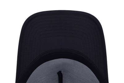 NEW ERA CORDURA 2-TONE BLACK VISOR MYSTERY BLUE 9FORTY AF CAP