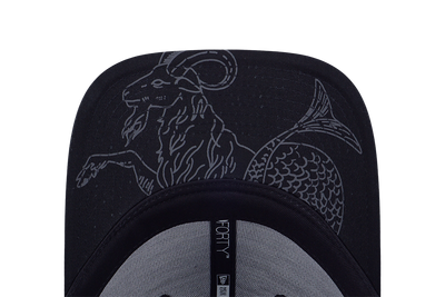 NEW ERA HOROSCOPE HORIZONS CAPRICORN BLACK 9FORTY CAP