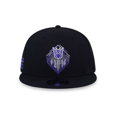 NEW ERA X TRANSFORMERS ONE DECEPTICON BLACK 9FIFTY CAP