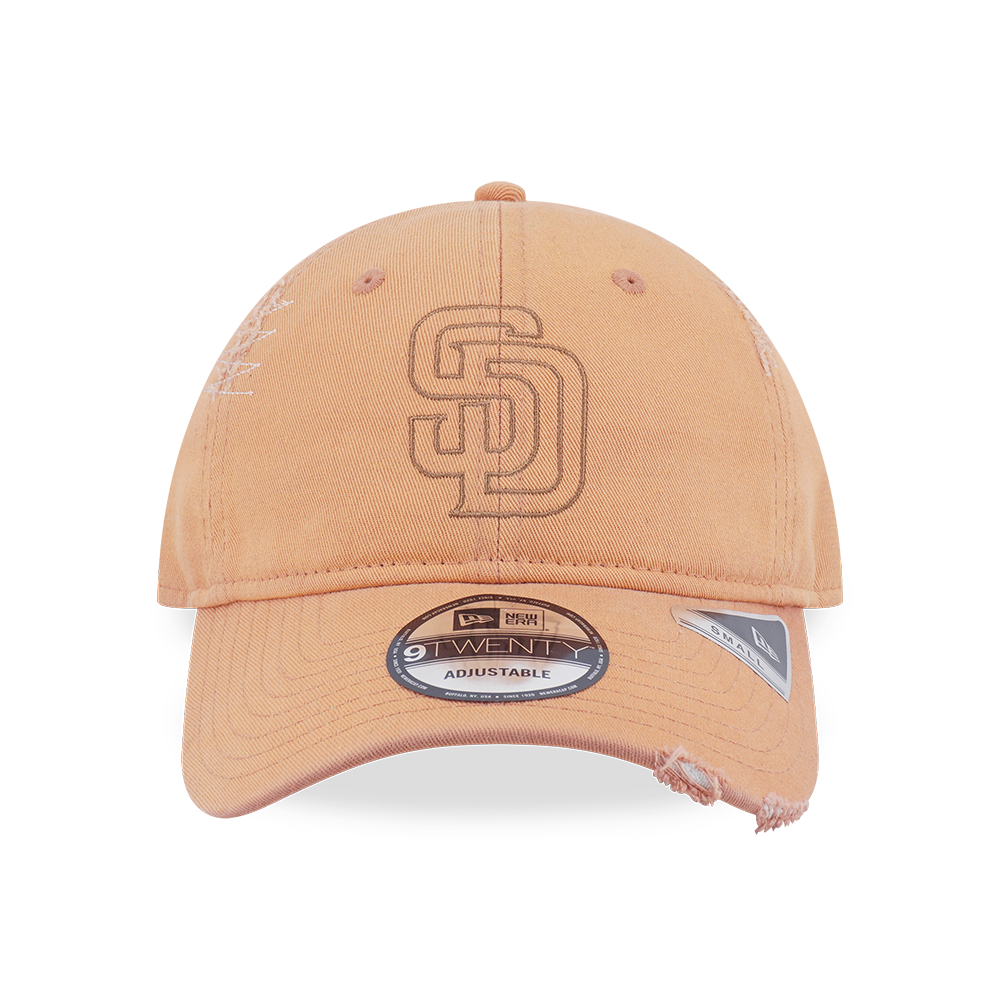 SAN DIEGO PADRES WASHED DEEP SAND BROWN 9TWENTY SMALL CAP