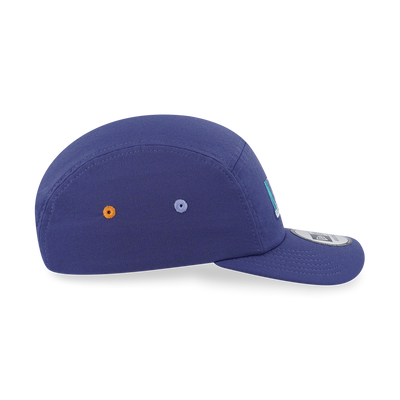 NEW ERA SPRINGTIME RHYTHM INK PURPLE CURVE VISOR CAMPER CAP