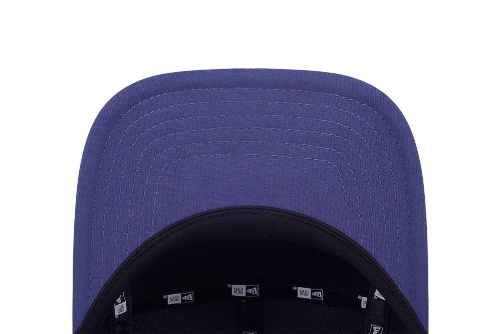 NEW ERA SPRINGTIME RHYTHM INK PURPLE CURVE VISOR CAMPER CAP