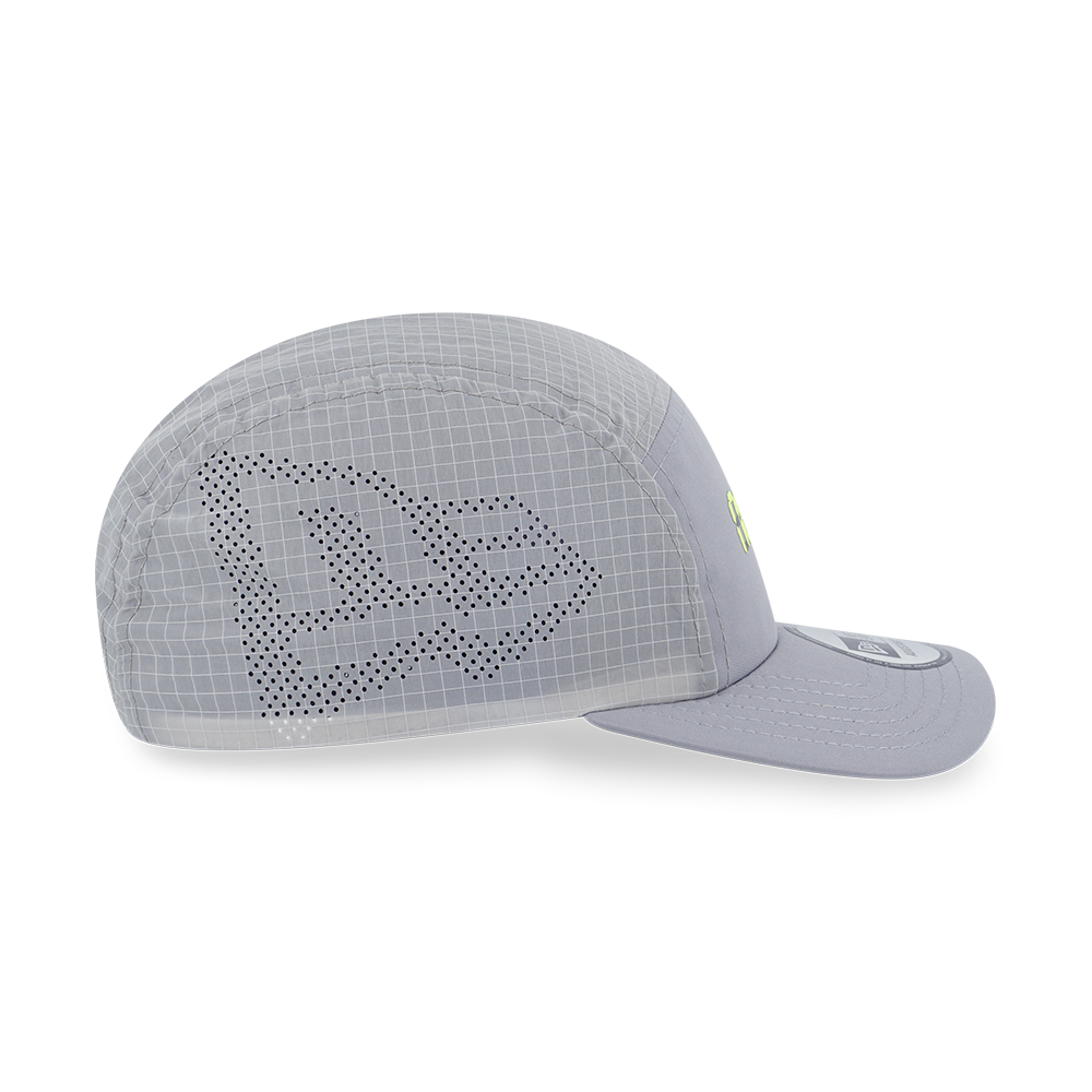 NEW ERA CITY SPORT UPRIGHT YELLOW UNDERVISOR GRAY CAMPER CAP